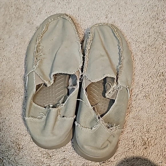Crocs Mens Canvas Loafers - Picture 4 of 7
